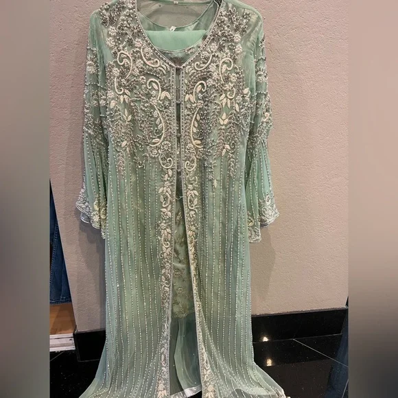 Ethnic Indian Wear | Other | Beautiful Sea Green 4 Pcs Size Small Worn Once  Only For Few Hrs | Poshmark